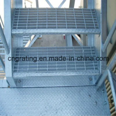Pedata per scale in rete di acciaio zincato a caldo in Cina